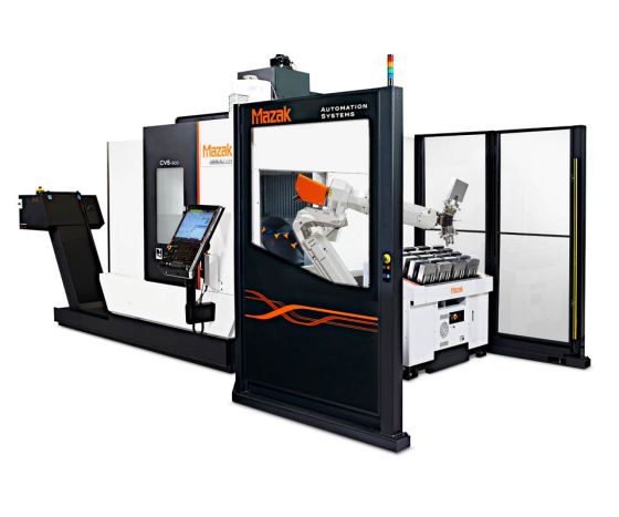 MüFra Werkzeugmaschinen Mazak Automation CV5